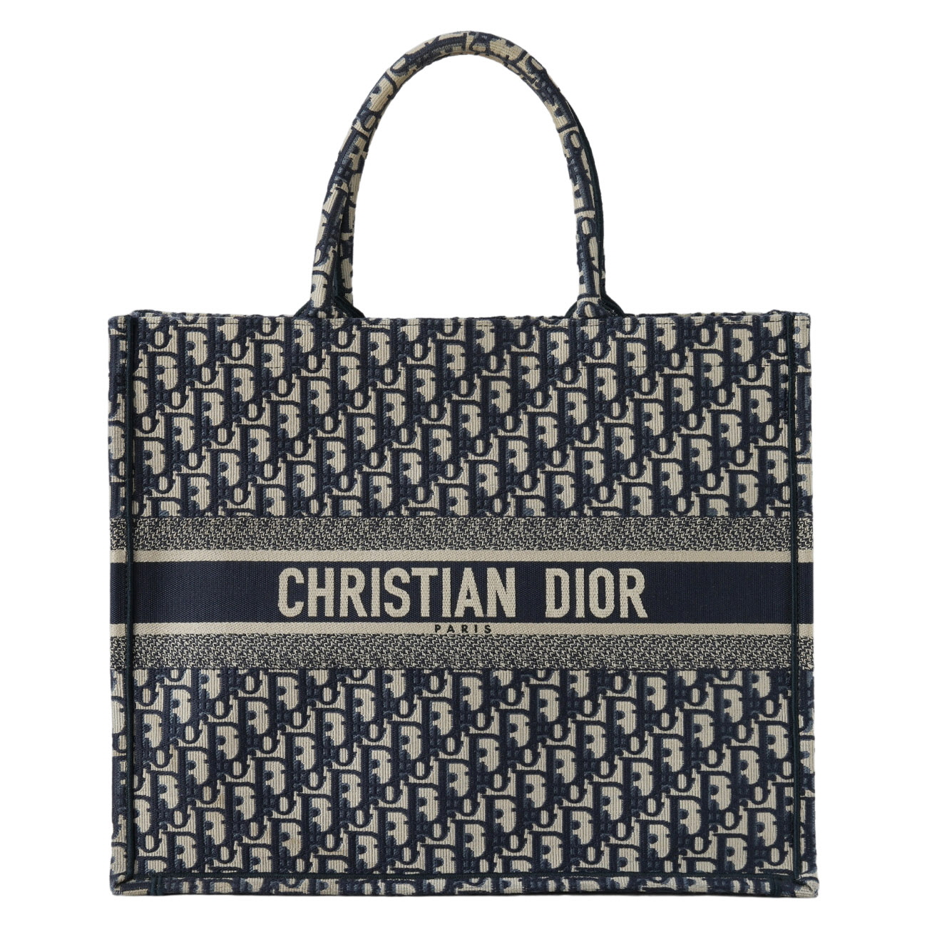 CHRISTIAN DIOR(USED)크리스찬디올 오블리크 북토트 라지백